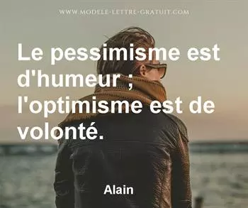 Citation de Alain