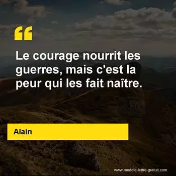Citation Alain