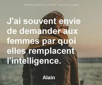 Citation de Alain