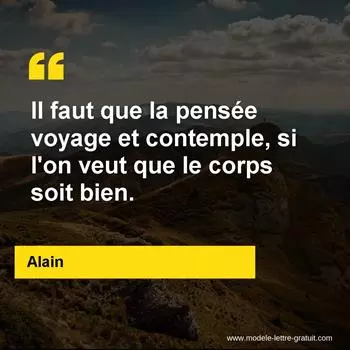 Citation Alain