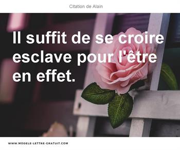 Citations Alain