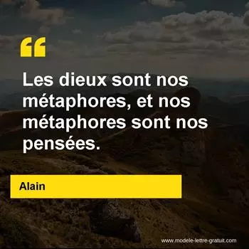 Citation Alain