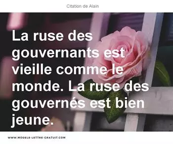 Citations Alain