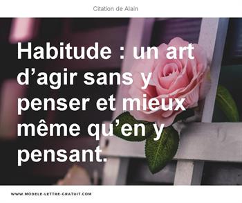 Citations Alain