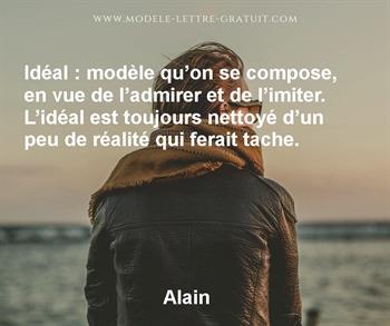 Citation de Alain