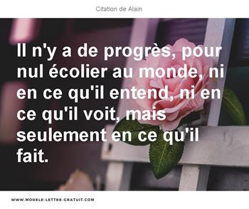 Citations Alain