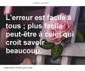 Citations Alain