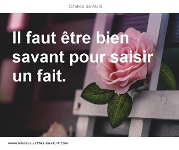 Citations Alain