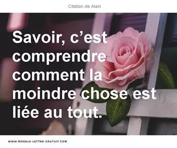 Citations Alain