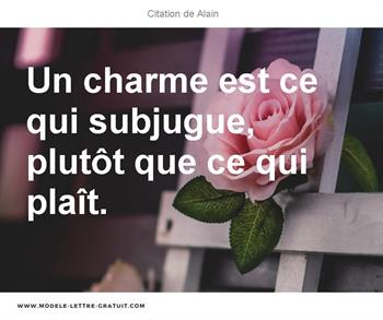 Citations Alain