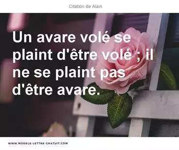 Citations Alain