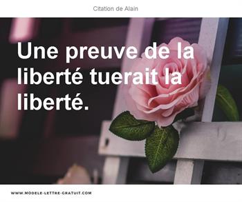 Citations Alain