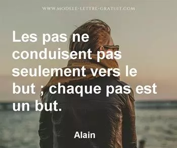 Citation de Alain