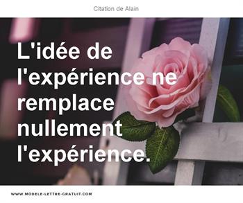 Citations Alain