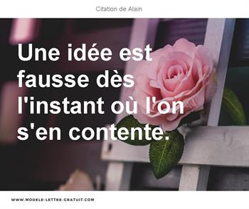 Citations Alain