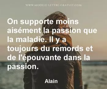 Citation de Alain