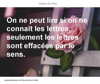 Citations Alain