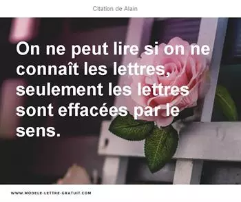 Citations Alain