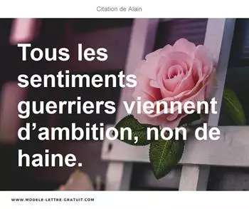 Citations Alain