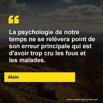 Citation Alain