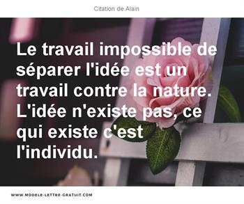 Citations Alain