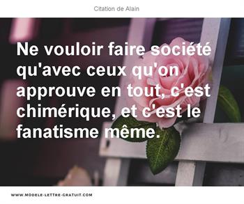 Citations Alain