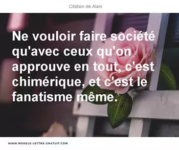 Citations Alain