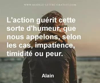 Citation de Alain