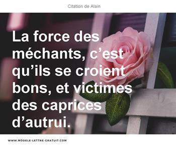 Citations Alain