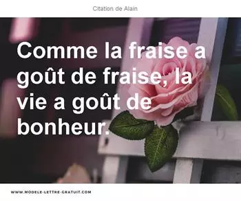 Citations Alain