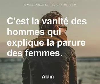 Citation de Alain