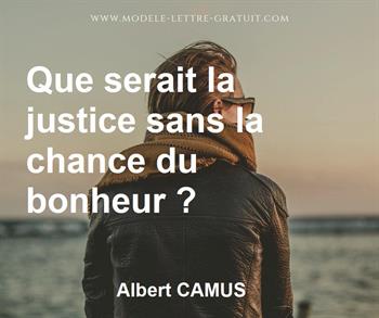 Citation de Albert CAMUS