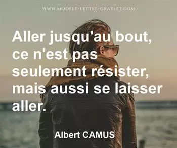 Citation de Albert CAMUS