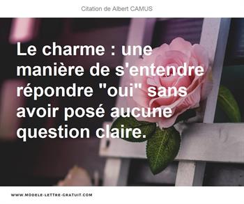 Citations Albert CAMUS