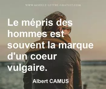 Citation de Albert CAMUS