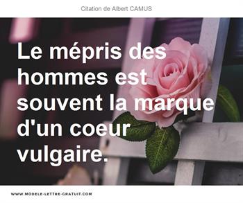 Citations Albert CAMUS