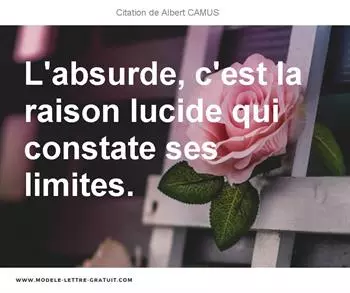 Citations Albert CAMUS