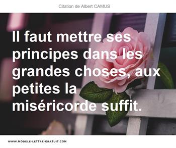 Citations Albert CAMUS