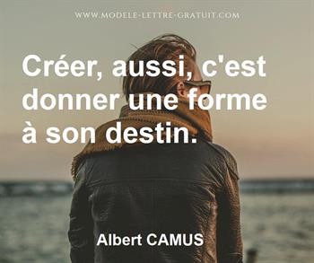 Citation de Albert CAMUS