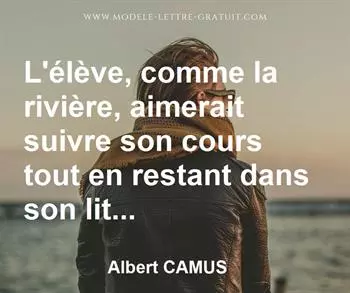 Citation de Albert CAMUS