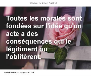 Citations Albert CAMUS