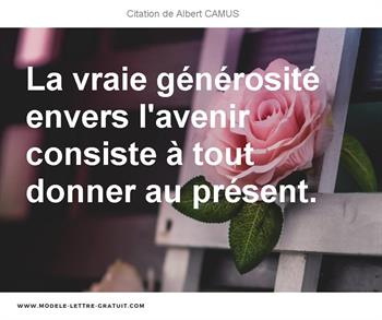 Citations Albert CAMUS