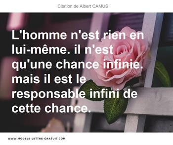 Citations Albert CAMUS