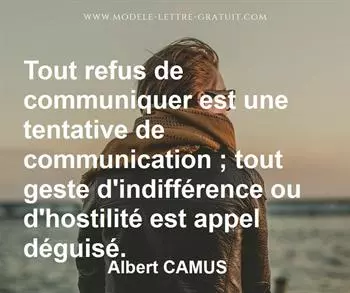 Citation de Albert CAMUS