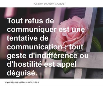 Citations Albert CAMUS
