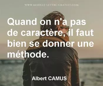 Citation de Albert CAMUS