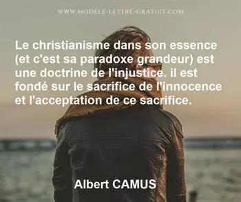 Citation de Albert CAMUS
