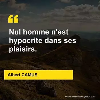 Citation Albert CAMUS