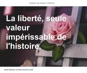 Citations Albert CAMUS