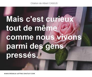 Citations Albert CAMUS